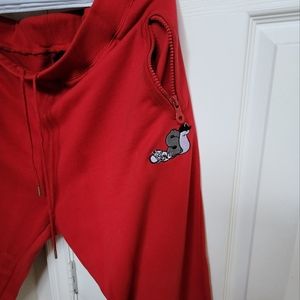 Red sweat pants Slow Bucks